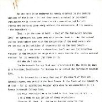 Bank conversions - argument against by unknown.